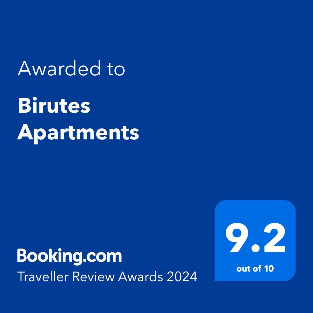 Birutes Apartments Palanga Extérieur photo